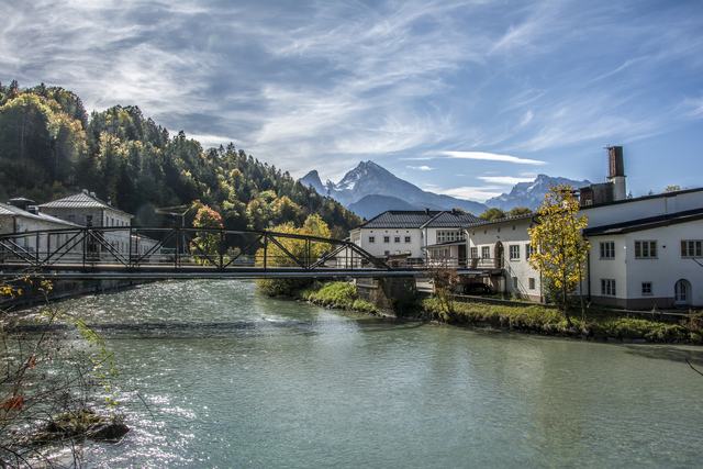 Salzbergwerk Berchtesgaden Herbst