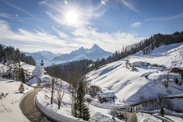 Maria Gern Watzmann Winter