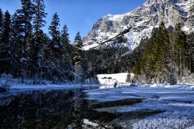 Hintersee-Ramsau-Winter