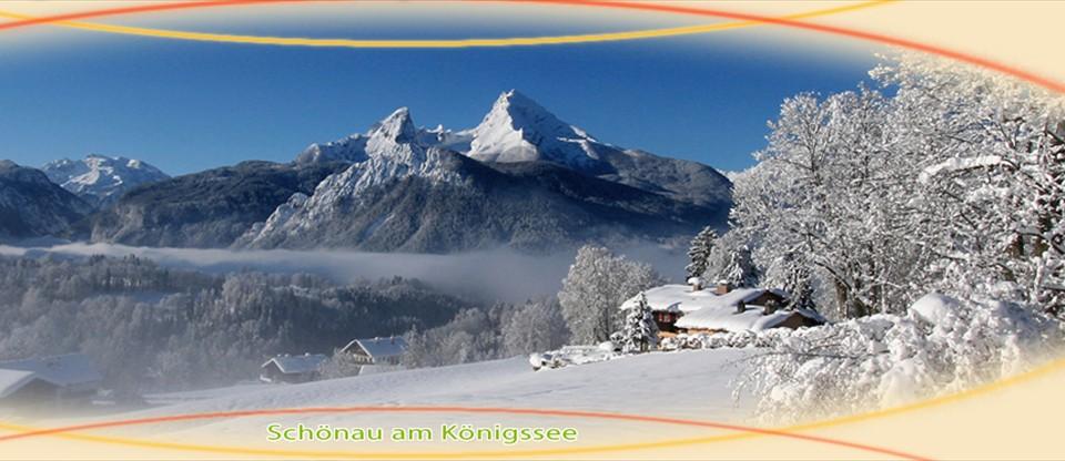 Der Watzmann im Winter